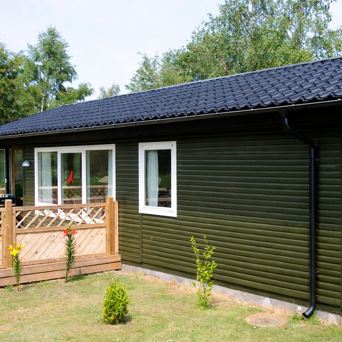 Takrenne 125 x 4000 mm svart